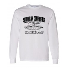 Suburban Conference Championship Long Sleeve Tshirt (White) Suburban Conference Championship Long Sleeve Tshirt (White)
